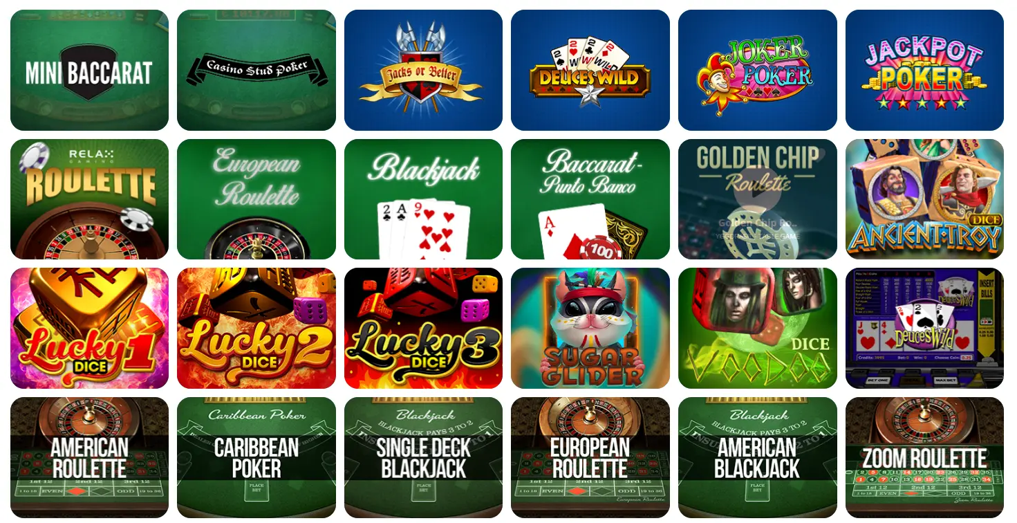 Catálogo de juegos en casino online Locowin Catálogo de juegos en casino Locowin