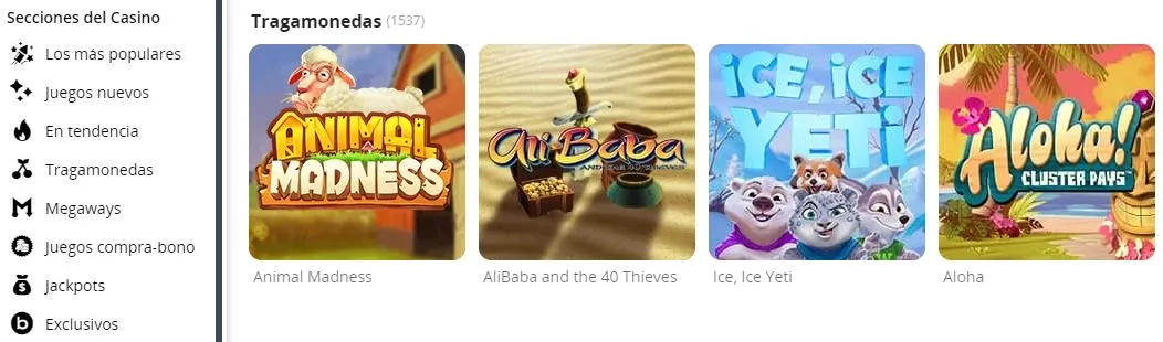 Casinos online