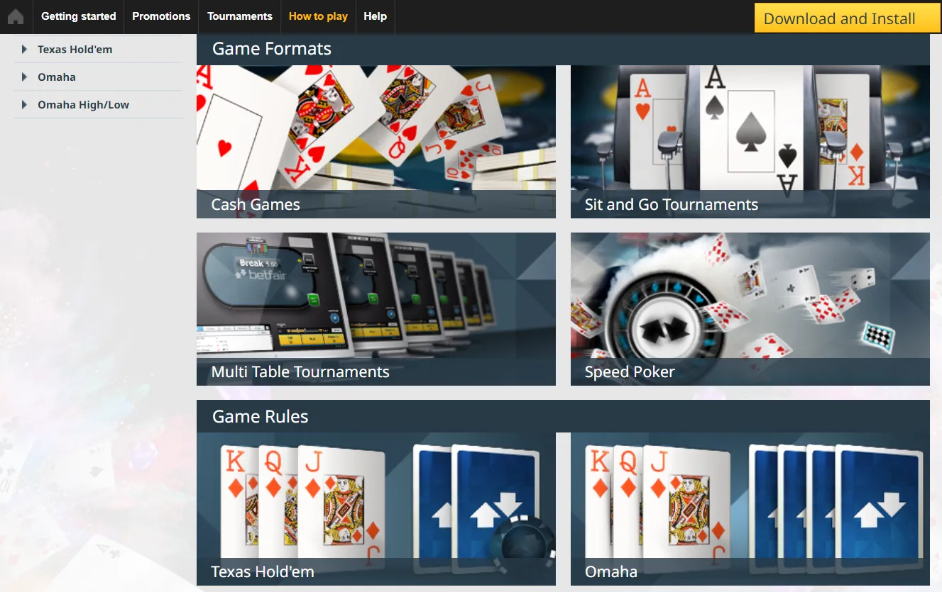Póker en Betfair casino poker casinos online betfair