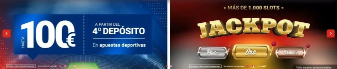 Bonos y promociones de casinos Bonos